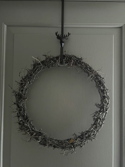 Door wreath pendant deer