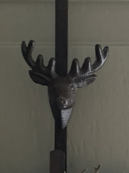 Door wreath pendant deer