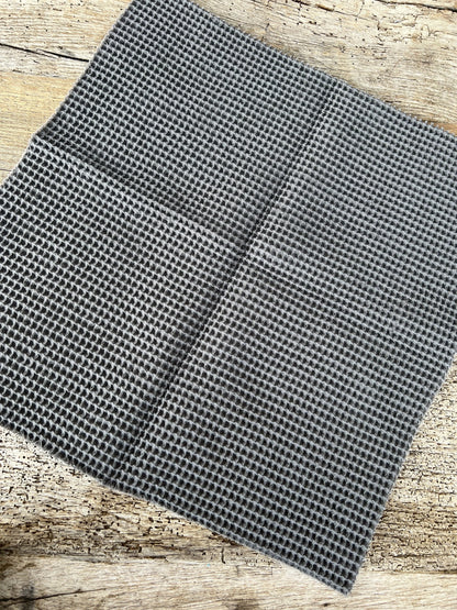Kitchen towel waffle available in black and grey