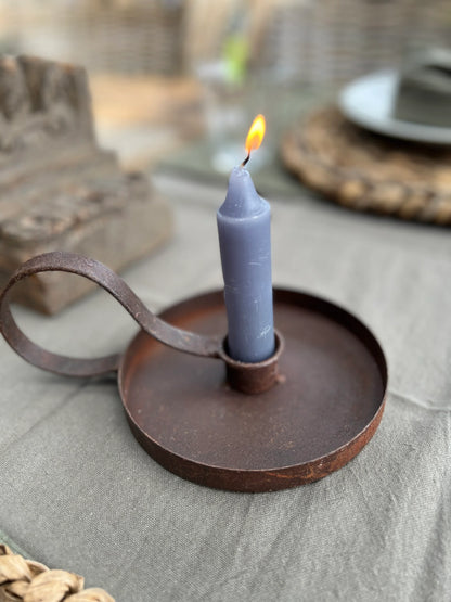 Candlestick with ear (rust color)