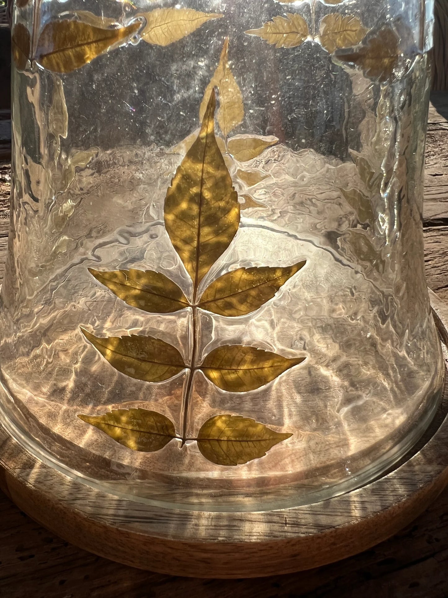 Clock dome with leaf available in M ​​and L